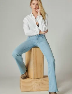 Lucky Brand mid rise sweet flare capsize*WOMEN|JEANS Jeans|Flare