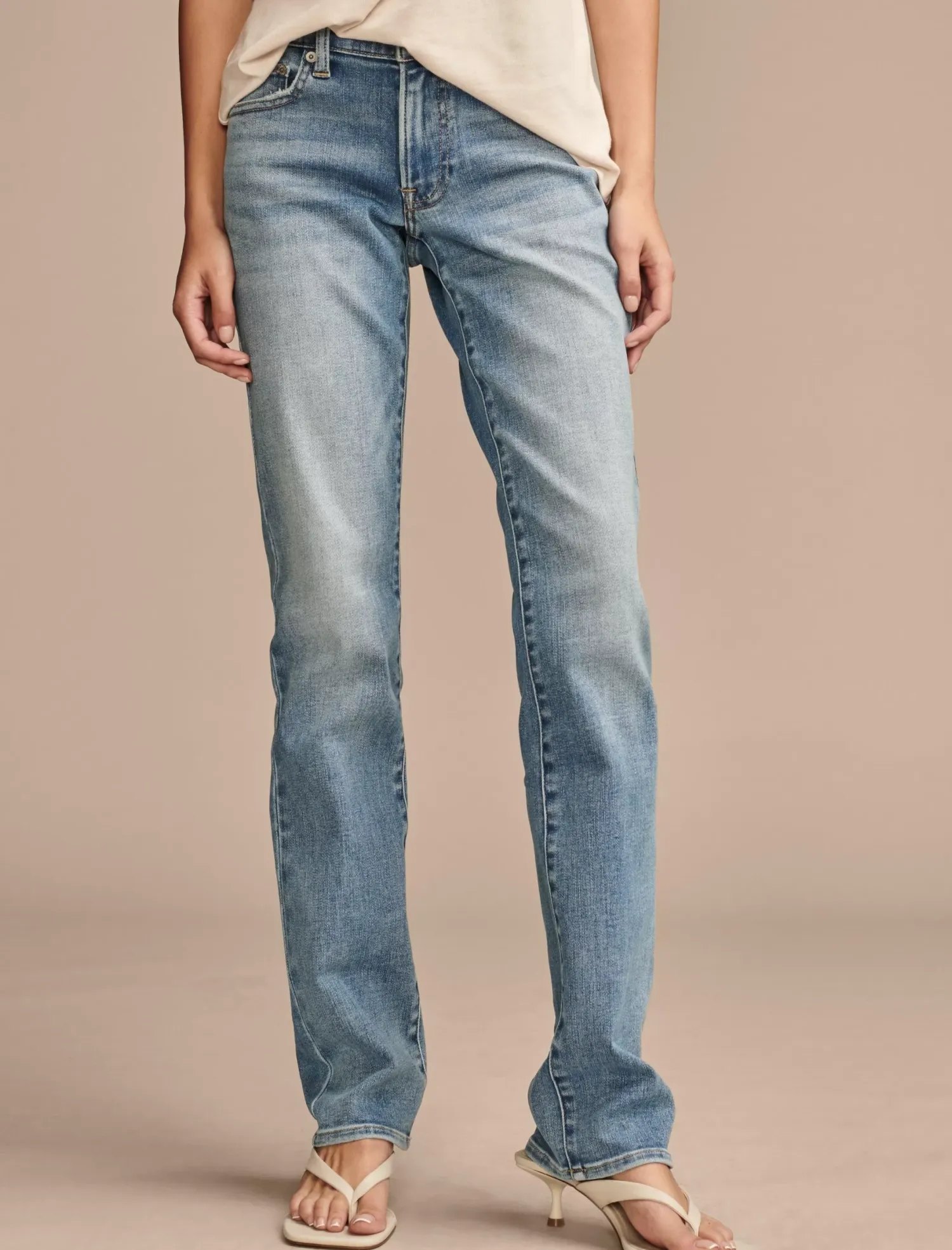 Lucky Brand mid rise sweet straight wanderer*WOMEN|JEANS Jeans|Straight