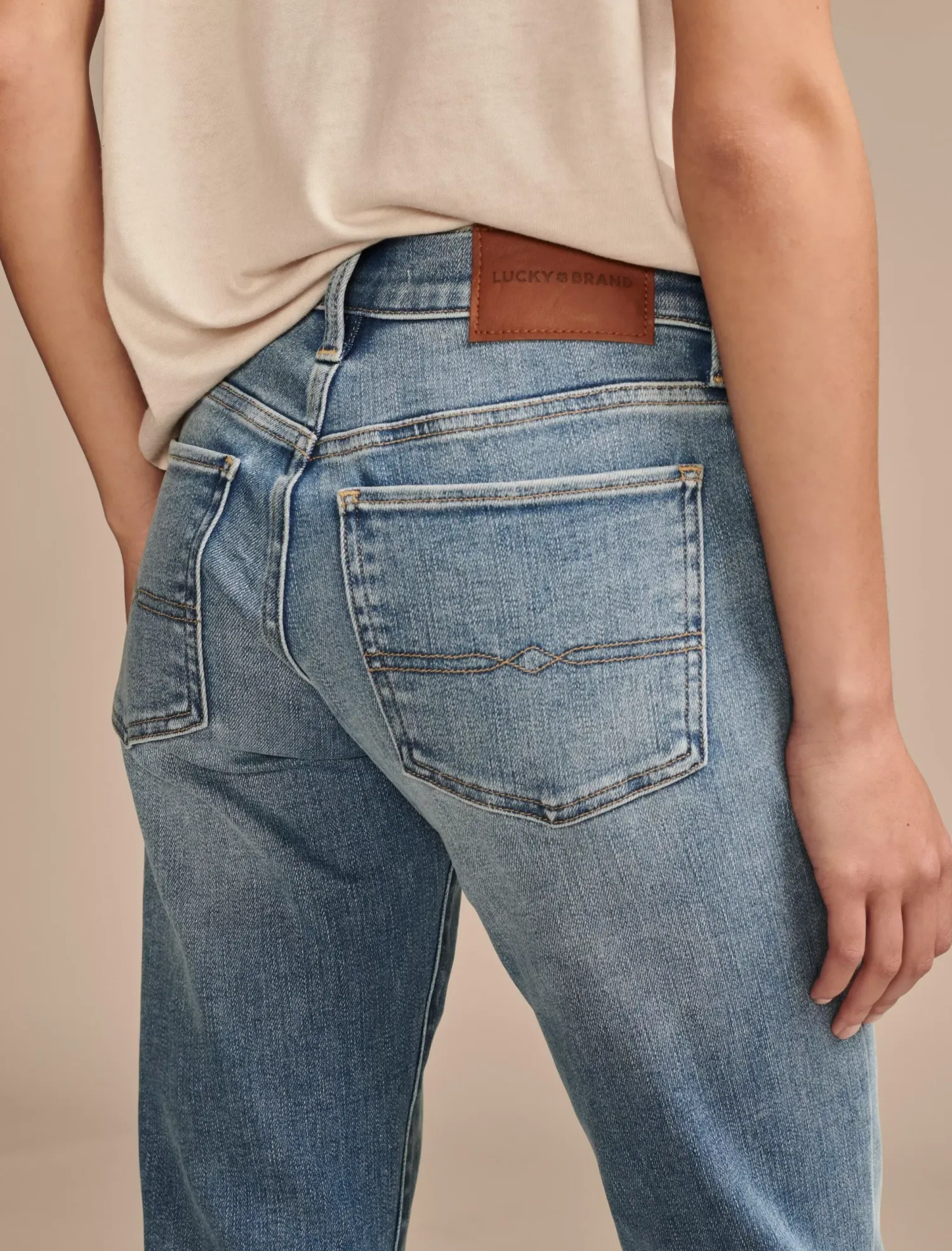 Lucky Brand mid rise sweet straight wanderer*WOMEN|JEANS Jeans|Straight