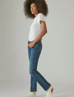 Lucky Brand mid rise sweet straight tanzanite*WOMEN|JEANS Jeans|Straight