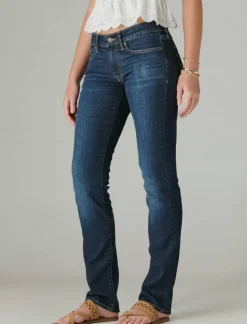 Lucky Brand mid rise sweet straight twilight blue*JEANS|WOMEN Straight|Jeans