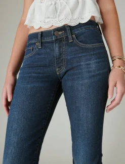 Lucky Brand mid rise sweet straight twilight blue*JEANS|WOMEN Straight|Jeans
