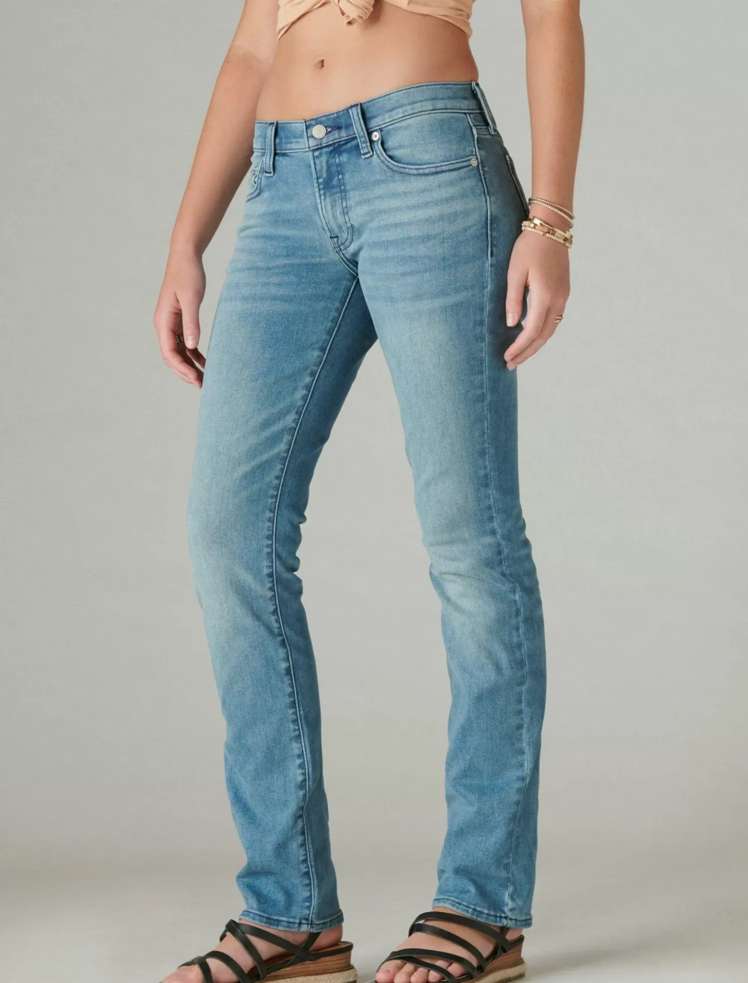 Lucky Brand mid rise sweet straight glass mount*WOMEN|JEANS Jeans|Straight