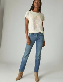 Lucky Brand mid rise sweet straight gemini*WOMEN|JEANS Jeans|Straight