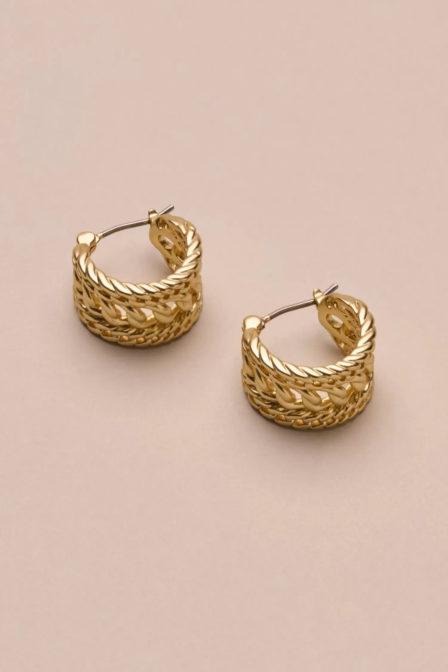 Lucky Brand midi hoop gold*WOMEN Jewelry