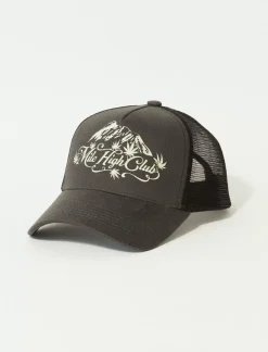 Lucky Brand mile high club trucker black*MEN|WOMEN Hats