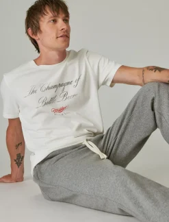 Lucky Brand miller high life marshmallow*MEN Graphic Tees