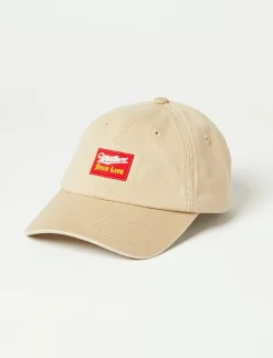 Lucky Brand miller high life baseball hat khaki*MEN Hats