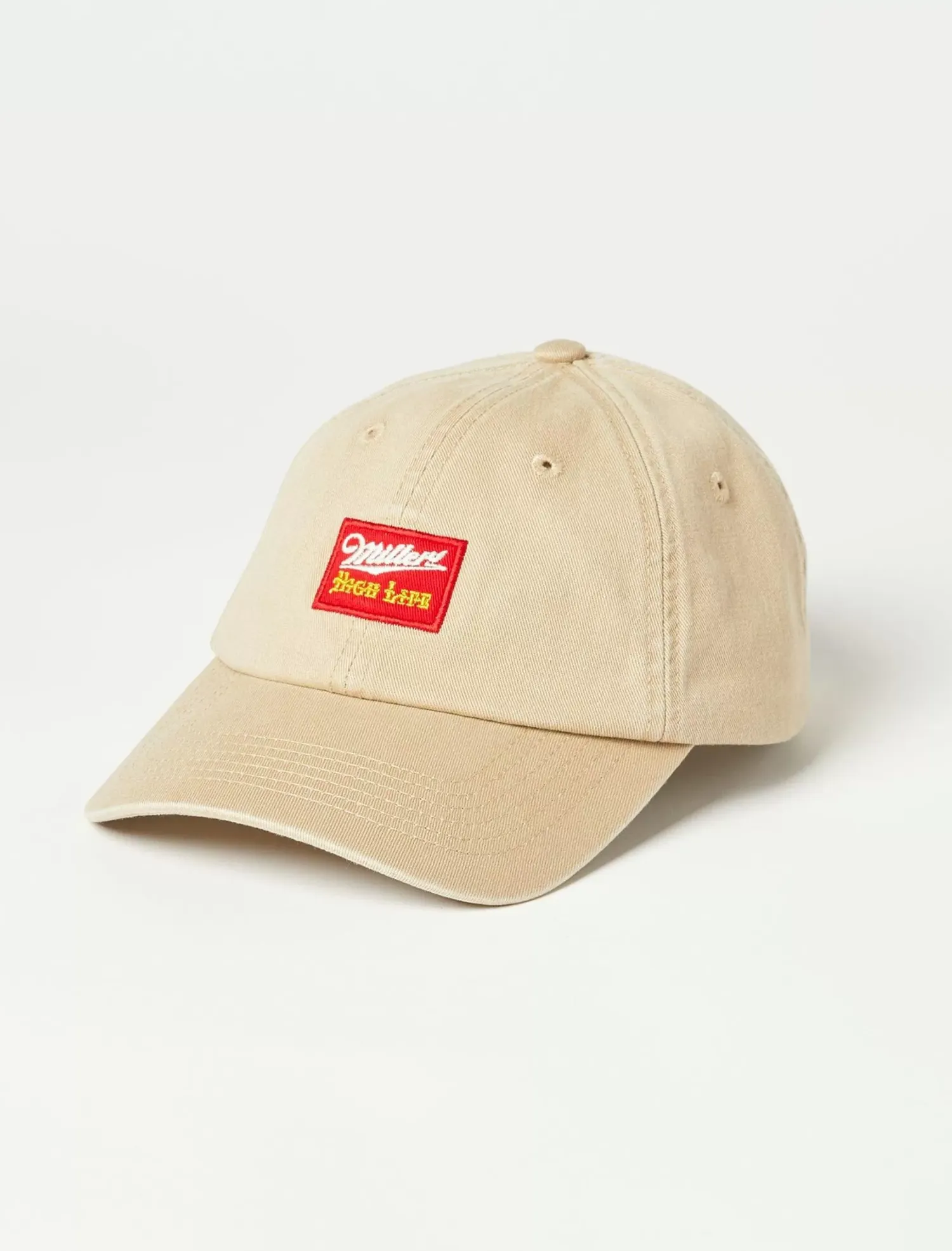 Lucky Brand miller high life baseball hat khaki*MEN Hats