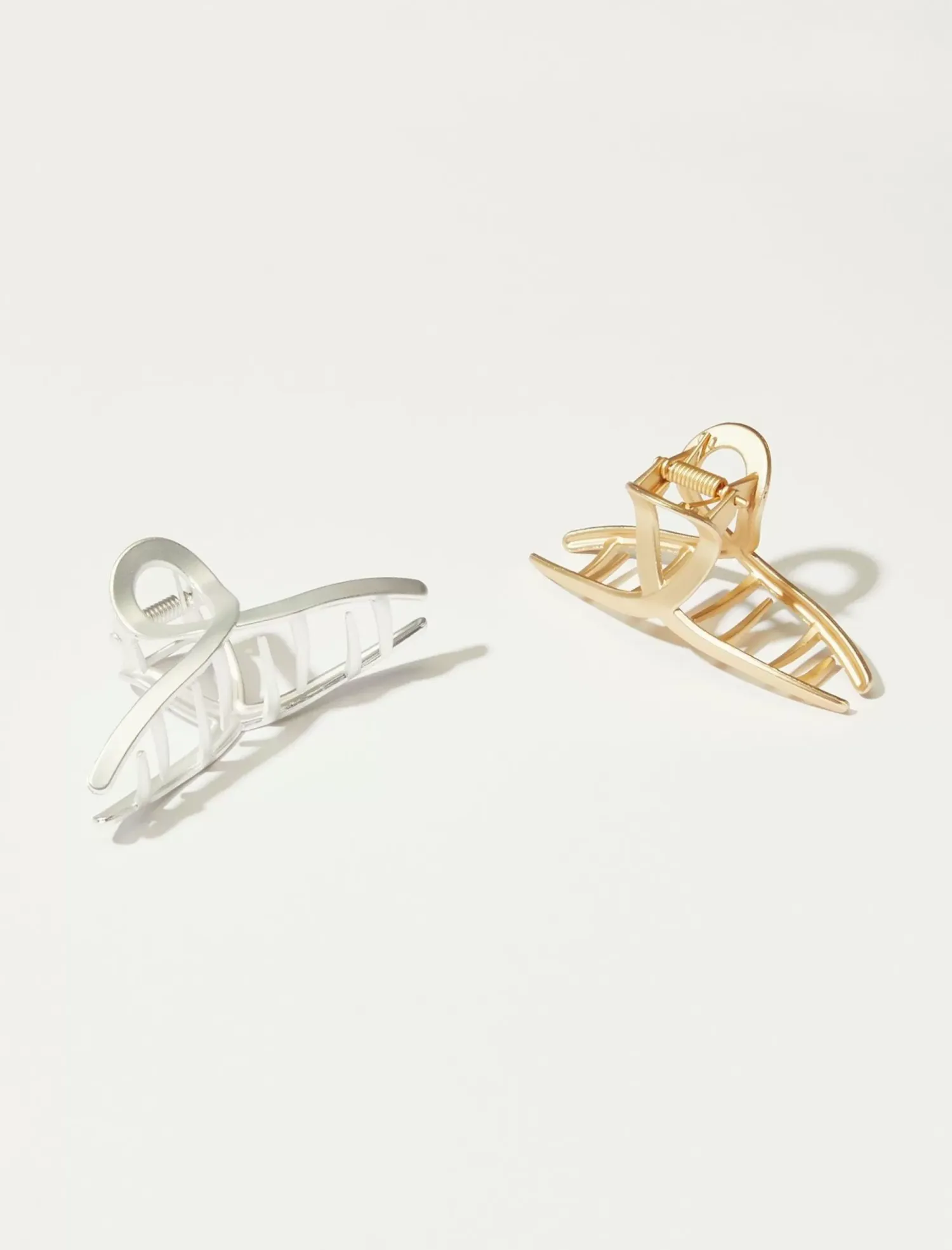 Lucky Brand mini loop metal claw clip gold*WOMEN Hair Accessories
