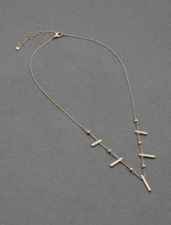 Lucky Brand modern bar collar necklace two tone*WOMEN Jewelry