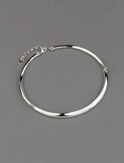 Lucky Brand modern choker necklace silver*WOMEN Jewelry