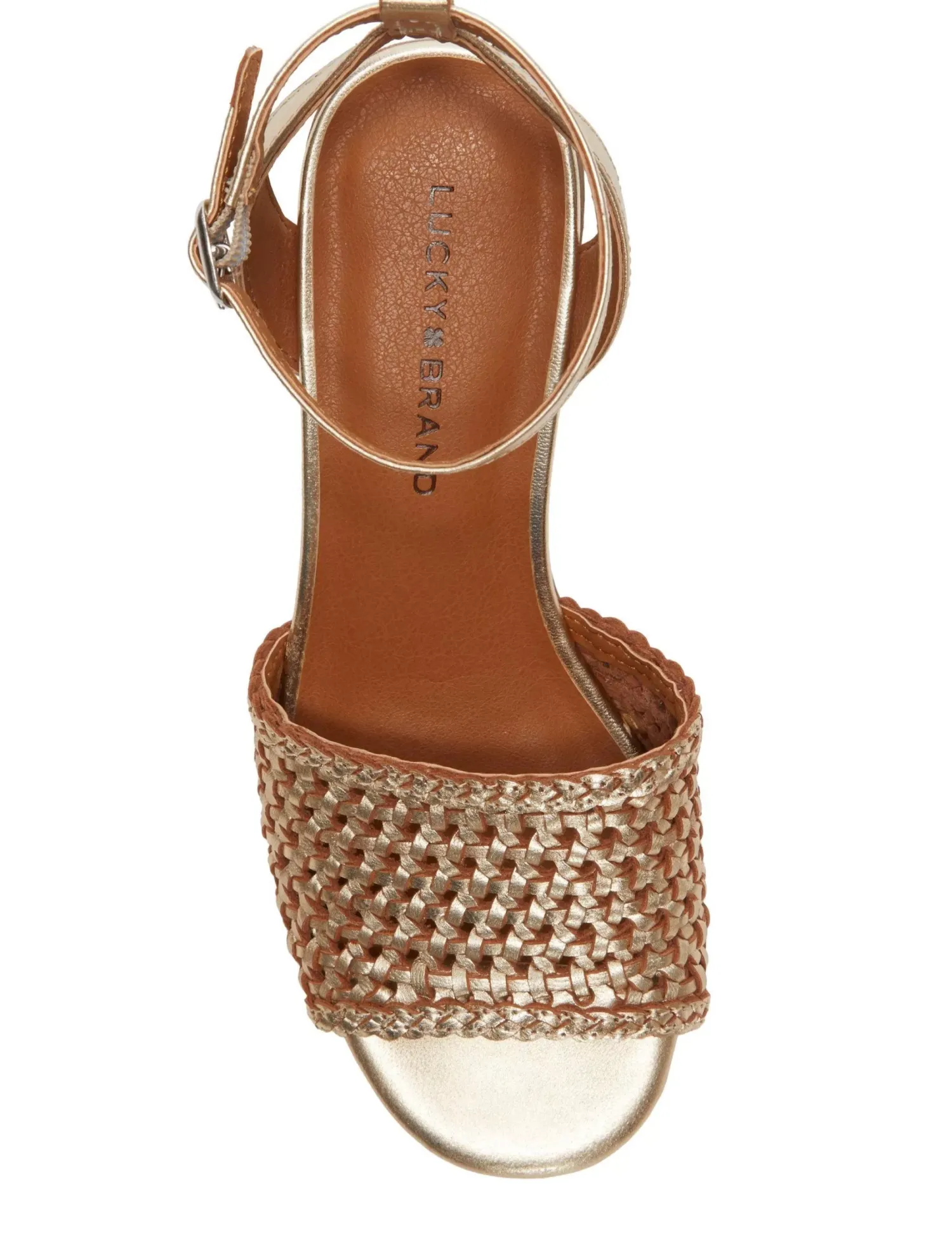 Lucky Brand modessa ankle strap heeled sandal light yellow*WOMEN Shoes