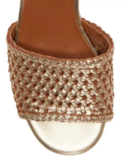 Lucky Brand modessa ankle strap heeled sandal light yellow*WOMEN Shoes