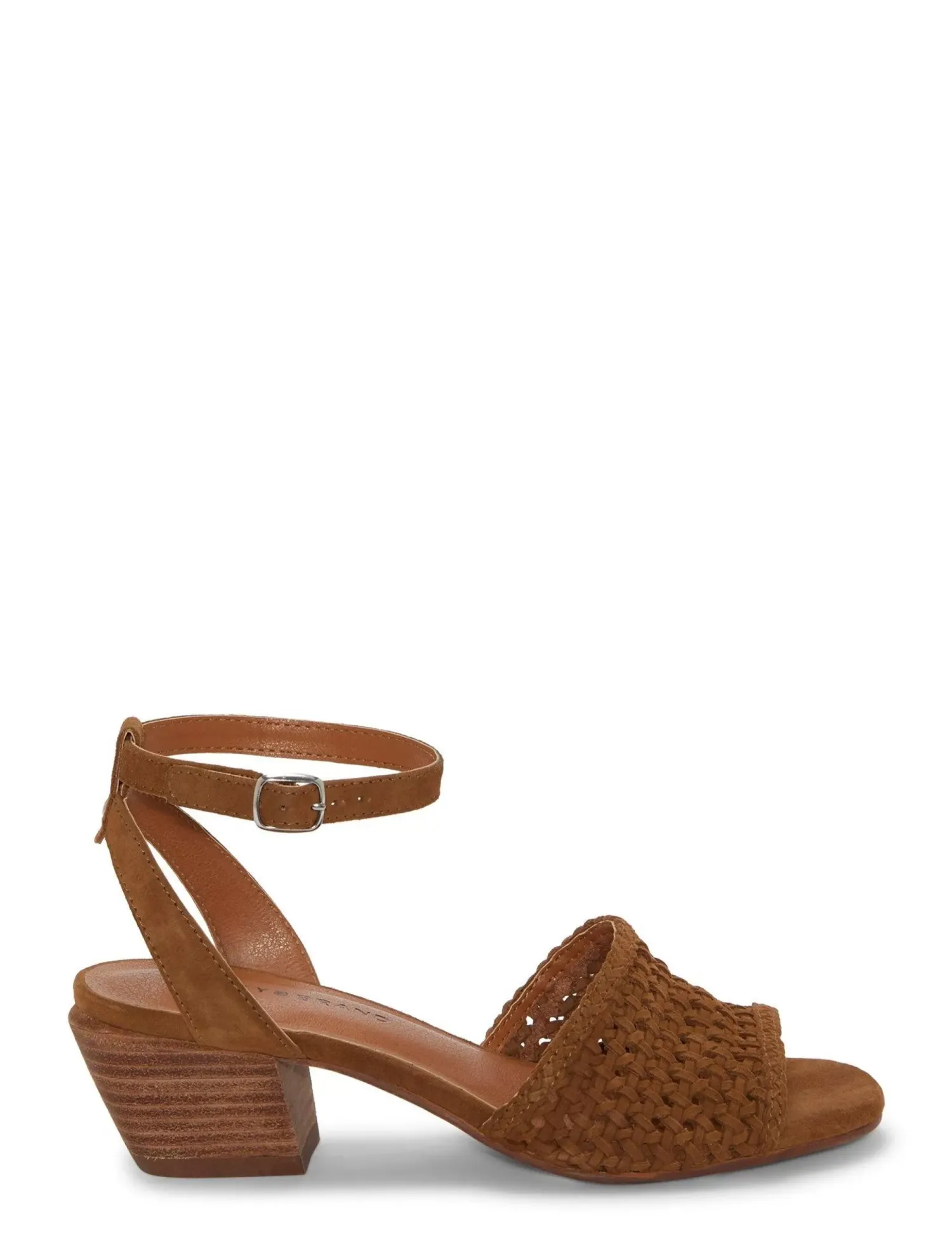 Lucky Brand modessa ankle strap heeled sandal 231 tan*WOMEN Shoes