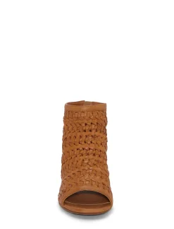 Lucky Brand mofira flat open brown/rust*WOMEN Shoes