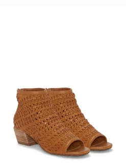 Lucky Brand mofira flat open brown/rust*WOMEN Shoes