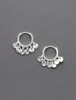 Lucky Brand movement disc hoop two tone*WOMEN Jewelry