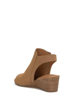 Lucky Brand movisa wedge medium dark beige*WOMEN Shoes
