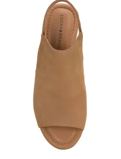 Lucky Brand movisa wedge medium dark beige*WOMEN Shoes
