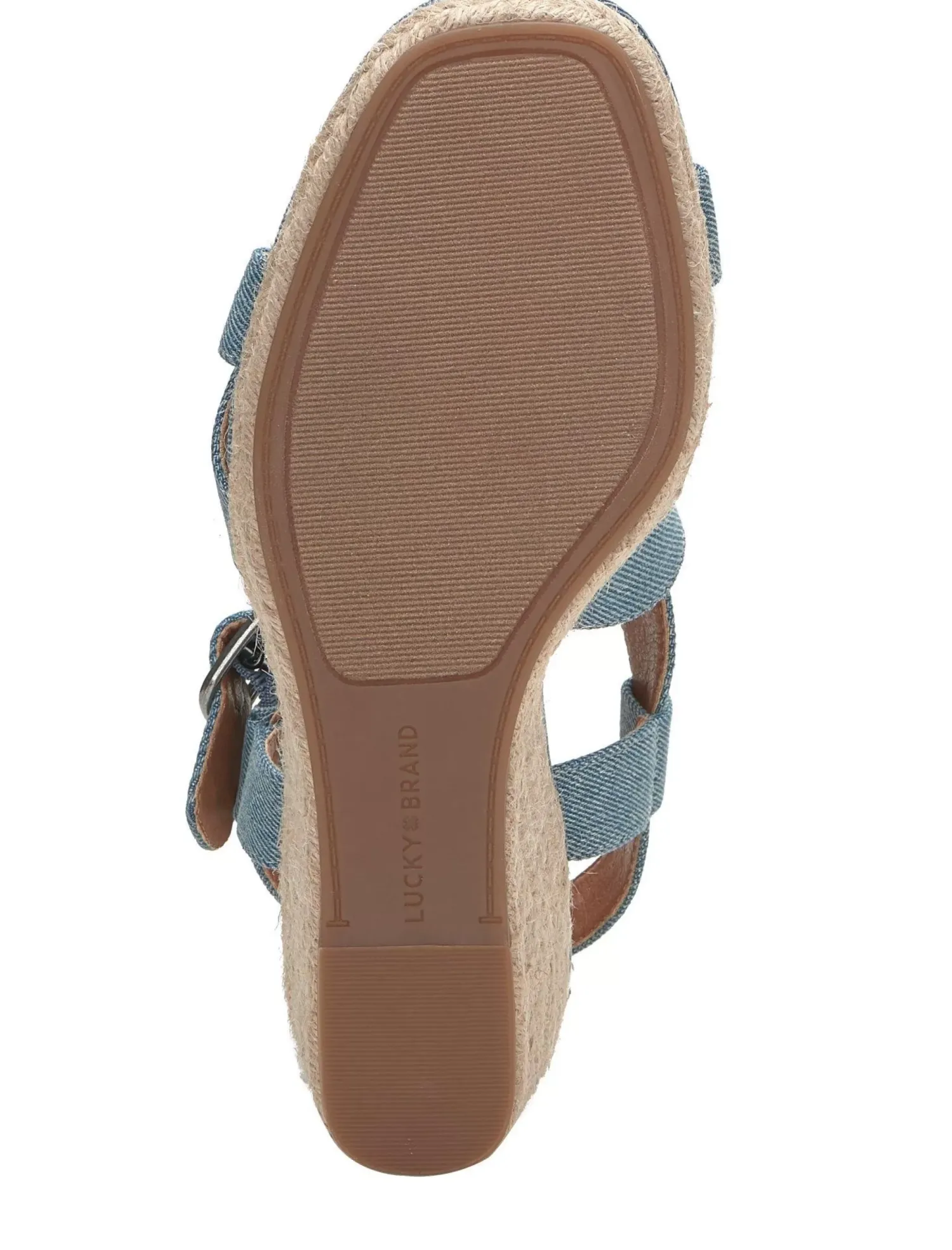 Lucky Brand mytila espadrille wedge open blue/turquoise*WOMEN Shoes