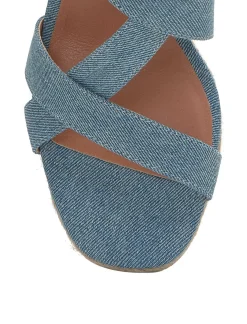 Lucky Brand mytila espadrille wedge open blue/turquoise*WOMEN Shoes