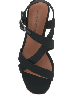 Lucky Brand mytila espadrille wedge black*WOMEN Shoes