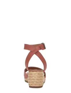 Lucky Brand nalmo espadrille wedge menium light red*WOMEN Shoes