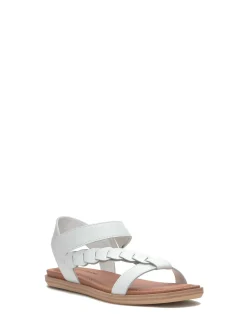 Lucky Brand natany braided sandal open white/natural*WOMEN Shoes