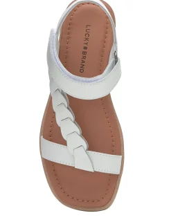 Lucky Brand natany braided sandal open white/natural*WOMEN Shoes
