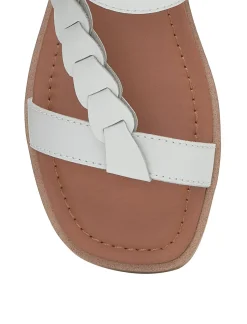 Lucky Brand natany braided sandal open white/natural*WOMEN Shoes