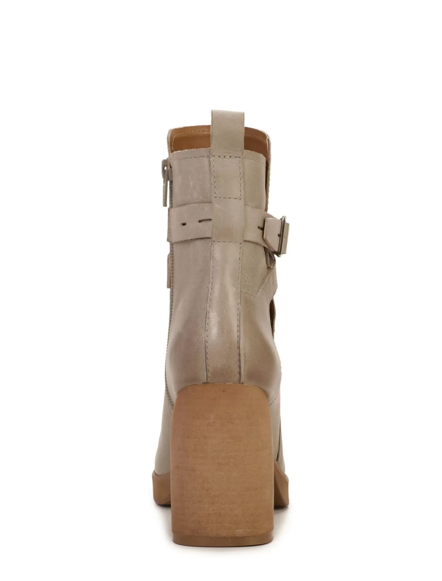 Lucky Brand natesa high-heel bootie open grey*WOMEN Shoes