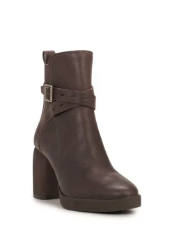 Lucky Brand natesa high-heel bootie open brown/rust*WOMEN Shoes