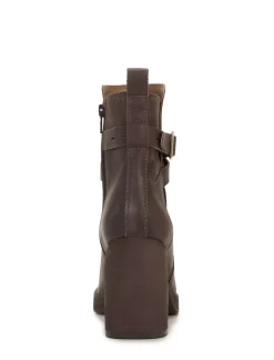 Lucky Brand natesa high-heel bootie open brown/rust*WOMEN Shoes