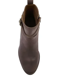 Lucky Brand natesa high-heel bootie open brown/rust*WOMEN Shoes