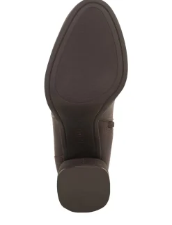 Lucky Brand natesa high-heel bootie open brown/rust*WOMEN Shoes