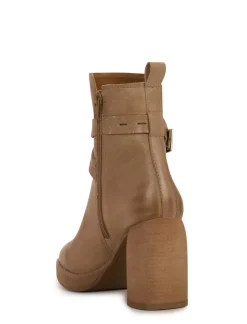 Lucky Brand natesa high-heel bootie camel*WOMEN Shoes