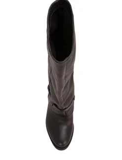 Lucky Brand nathari foldover knee high boot black*WOMEN Shoes