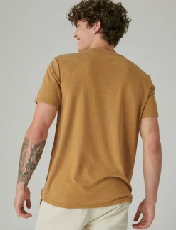 Lucky Brand natural high bronze brown*MEN Graphic Tees