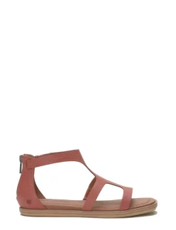 Lucky Brand nayda ankle strap sandal menium light red*WOMEN Shoes