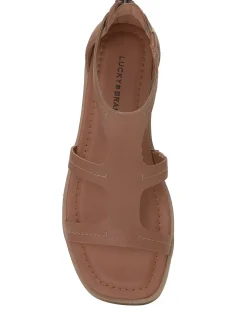 Lucky Brand nayda ankle strap sandal medium dark beige*WOMEN Shoes