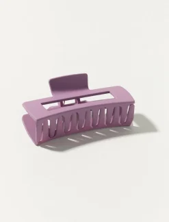 Lucky Brand open retangle claw lilac*WOMEN Hair Accessories