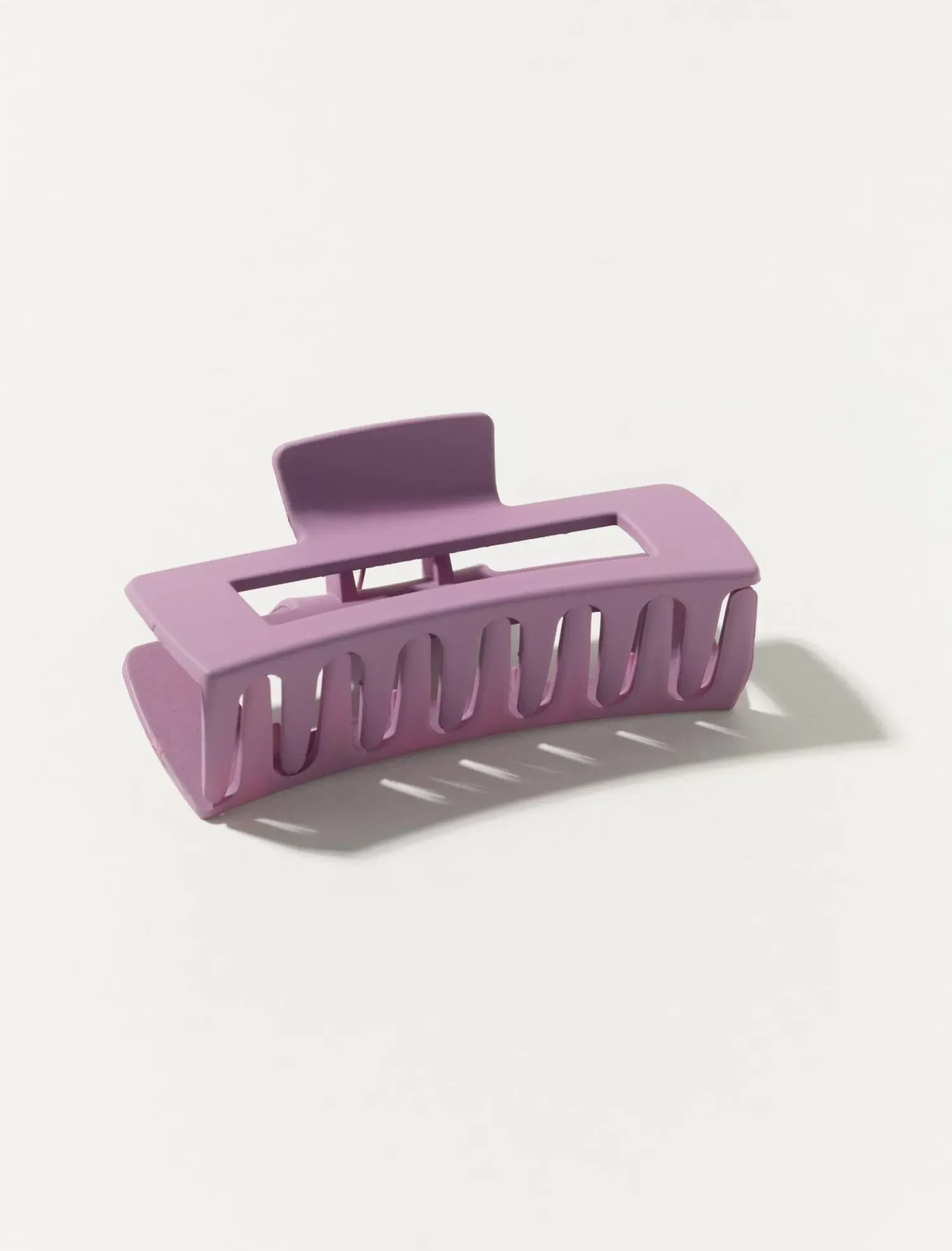 Lucky Brand open retangle claw lilac*WOMEN Hair Accessories