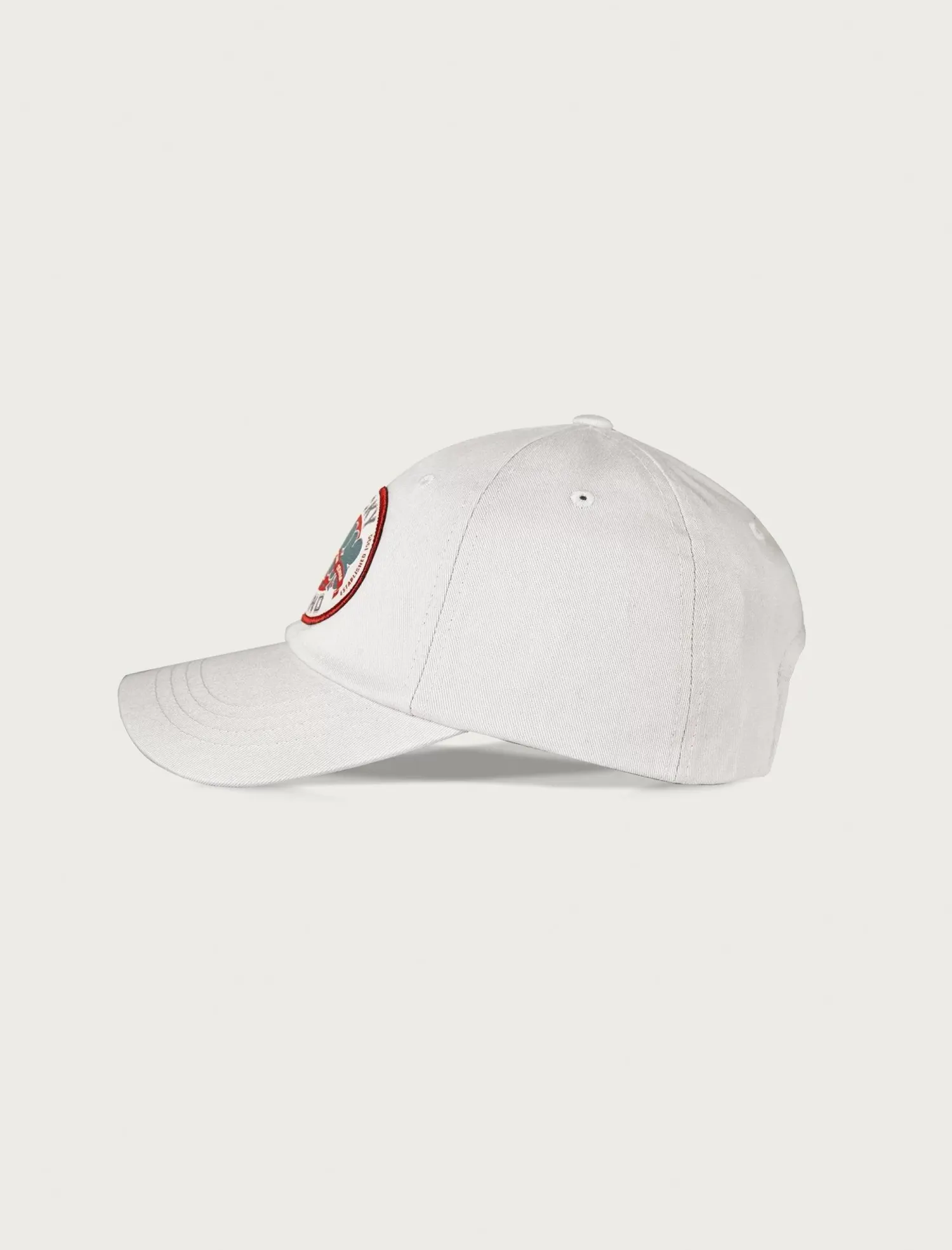 Lucky Brand oval clover patch dad hat open grey*MEN|WOMEN Hats