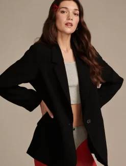 Lucky Brand oversize blazer black*WOMEN Jackets & Outerwear