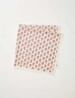 Lucky Brand oversized paisley bandana dark pink*WOMEN Scarves & Bandanas