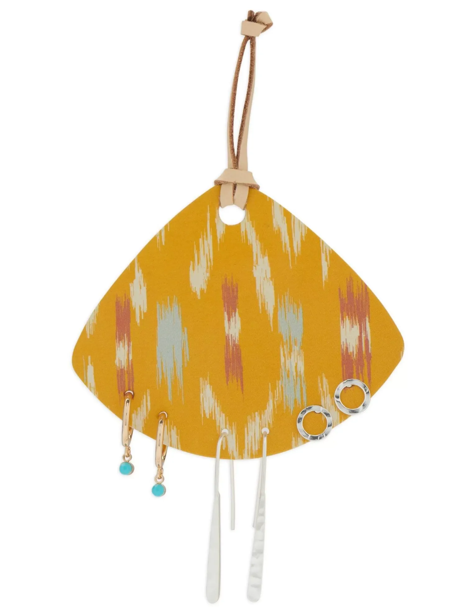 Lucky Brand painted card modern earring set two tone*WOMEN Jewelry