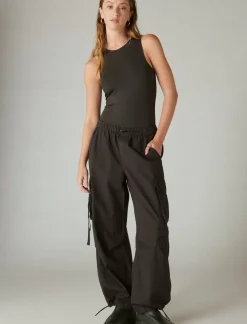 Lucky Brand parachute cargo pant meteorite*WOMEN Pants