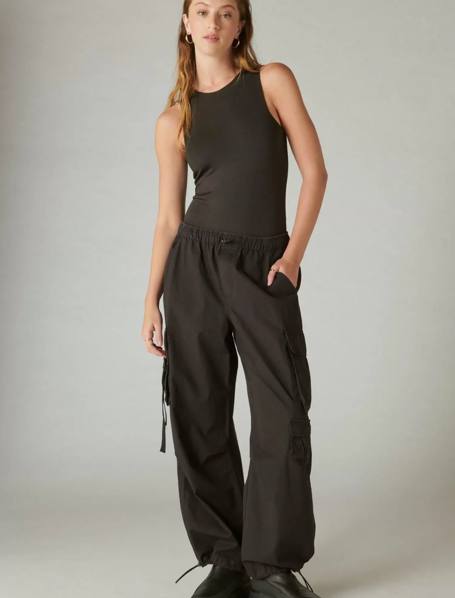 Lucky Brand parachute cargo pant meteorite*WOMEN Pants