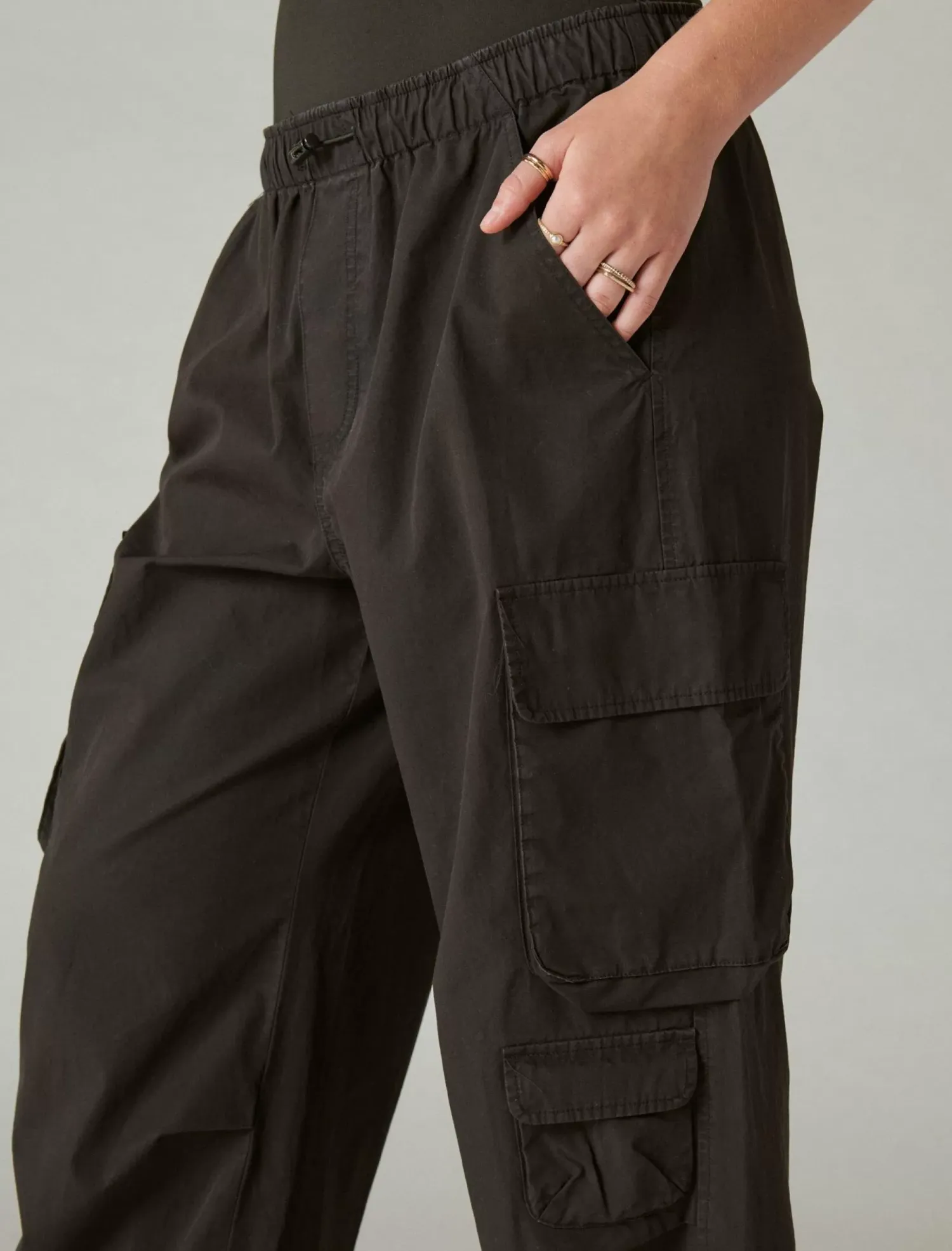 Lucky Brand parachute cargo pant meteorite*WOMEN Pants